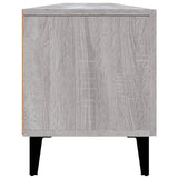 TV Cabinet Grey Sonoma 180x31.5x40 cm Engineered Wood - Low Angle