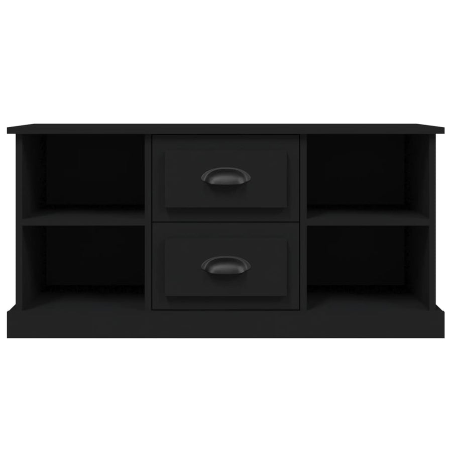 TV Cabinet Black 99.5x35.5x48 cm Engineered Wood