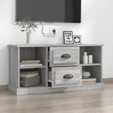 TV Cabinet Grey Sonoma 99.5x35.5x48 cm Engineered Wood - Side View
