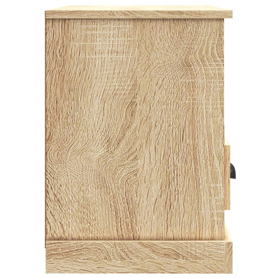 TV Cabinet Sonoma Oak 80x35x50 cm Engineered Wood