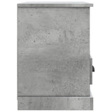 TV Cabinet Concrete Grey 80x35x50 cm Engineered Wood - Close-Up Angle