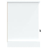 TV Cabinet White 100x35x50 cm Engineered Wood - Low Angle