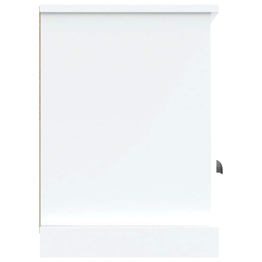 TV Cabinet White 100x35x50 cm Engineered Wood