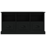 TV Cabinet Black 100x35x50 cm Engineered Wood