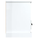 TV Cabinet High Gloss White 100x35x50 cm Engineered Wood