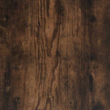 TV Cabinet Smoked Oak 100x35x50 cm Engineered Wood - Extra Image