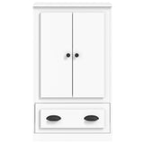 Highboard White 60x35.5x103.5 cm Engineered Wood