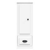 Highboard White 36x35.5x103.5 cm Engineered Wood - 45-Degree Angle