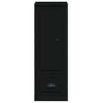 Highboard Black 36x35.5x103.5 cm Engineered Wood