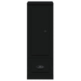 Highboard Black 36x35.5x103.5 cm Engineered Wood - 45-Degree Angle