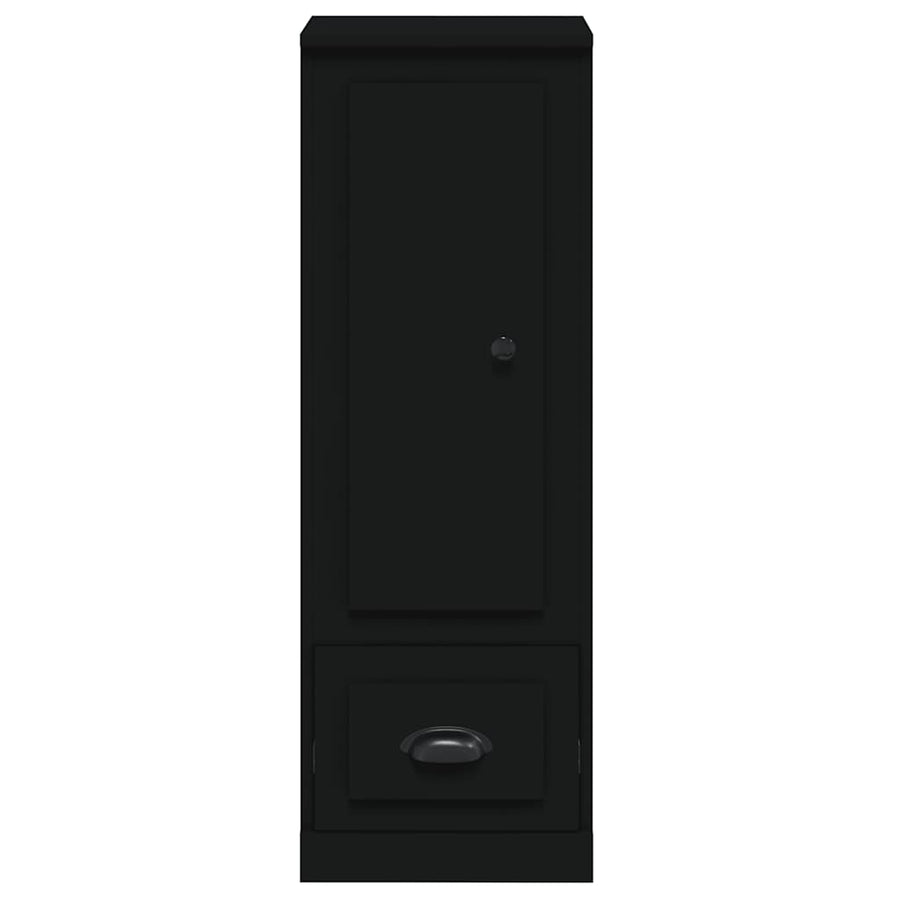 Highboard Black 36x35.5x103.5 cm Engineered Wood