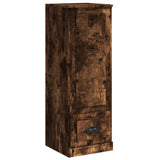 Highboard Smoked Oak 36x35.5x103.5 cm Engineered Wood - Front View
