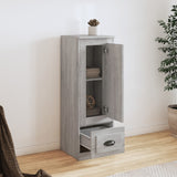Highboard Grey Sonoma 36x35.5x103.5 cm Engineered Wood - Side View
