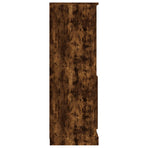 Highboard Smoked Oak 60x35.5x103.5 cm Engineered Wood