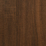Highboard Brown Oak 60x35.5x103.5 cm Engineered Wood