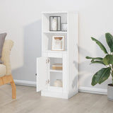 Highboard White 36x35.5x103.5 cm Engineered Wood - Side View