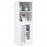 Highboard White 36x35.5x103.5 cm Engineered Wood - 45-Degree Angle