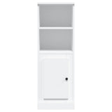 Highboard White 36x35.5x103.5 cm Engineered Wood - Rear View