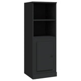 Highboard Black 36x35.5x103.5 cm Engineered Wood - Front View