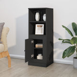 Highboard Black 36x35.5x103.5 cm Engineered Wood - Side View