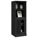 Highboard Black 36x35.5x103.5 cm Engineered Wood - 45-Degree Angle