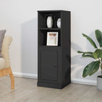 Highboard Black 36x35.5x103.5 cm Engineered Wood