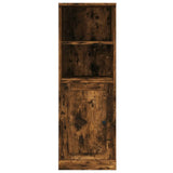 Highboard Smoked Oak 36x35.5x103.5 cm Engineered Wood - Rear View