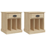 Bedside Cabinets 2 pcs Sonoma Oak 43x36x50 cm