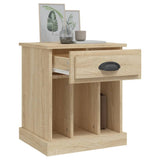 Bedside Cabinets 2 pcs Sonoma Oak 43x36x50 cm - 45-Degree Angle