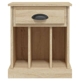 Bedside Cabinets 2 pcs Sonoma Oak 43x36x50 cm - Low Angle