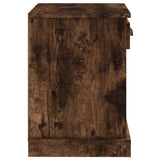 Bedside Cabinets 2 pcs Smoked Oak 43x36x50 cm - Extra Image
