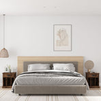 Bedside Cabinets 2 pcs Smoked Oak 43x36x50 cm