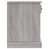 Bedside Cabinet Grey Sonoma 43x36x50 cm - Low Angle