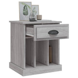 Bedside Cabinets 2 pcs Grey Sonoma 43x36x50 cm - 45-Degree Angle
