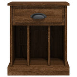 Bedside Cabinet Brown Oak 43x36x50 cm - Close-Up Angle