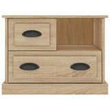 Bedside Cabinet Sonoma Oak 60x39x45 cm - Close-Up Angle