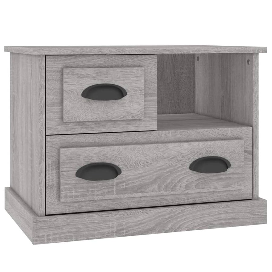 Bedside Cabinet Grey Sonoma 60x39x45 cm