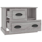 Bedside Cabinet Grey Sonoma 60x39x45 cm