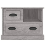 Bedside Cabinet Grey Sonoma 60x39x45 cm - Close-Up Angle