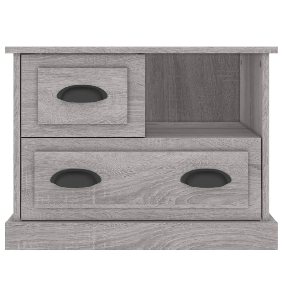Bedside Cabinet Grey Sonoma 60x39x45 cm