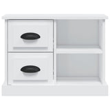 Bedside Cabinet White 60x35.5x45 cm - Close-Up Angle