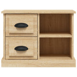 Bedside Cabinet Sonoma Oak 60x35.5x45 cm - Close-Up Angle