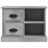 Bedside Cabinet Concrete Grey 60x35.5x45 cm - Close-Up Angle