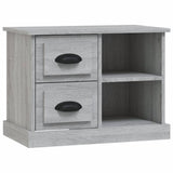 Bedside Cabinet Grey Sonoma 60x35.5x45 cm - Front View