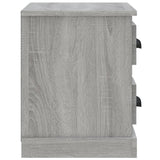 Bedside Cabinet Grey Sonoma 60x35.5x45 cm - Low Angle