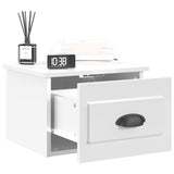 Wall-mounted Bedside Cabinets 2 pcs High Gloss White 41.5x36x28cm