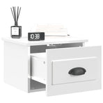 Wall-mounted Bedside Cabinets 2 pcs High Gloss White 41.5x36x28cm
