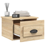 Wall-mounted Bedside Cabinet Sonoma Oak 41.5x36x28cm