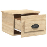 Wall-mounted Bedside Cabinet Sonoma Oak 41.5x36x28cm