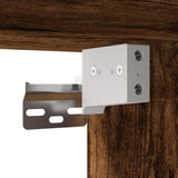 Wall-mounted Bedside Cabinets 2 pcs Smoked Oak 41.5x36x28cm - Extra Image